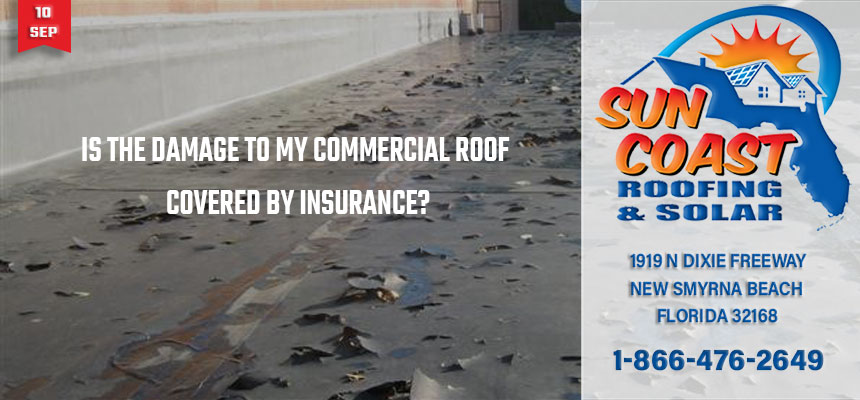 Commercial Roof Hail Damage