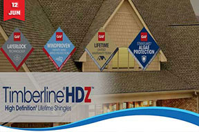 GAF Timerline HDZ Shingles