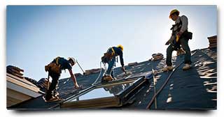Roofing Crews at Work