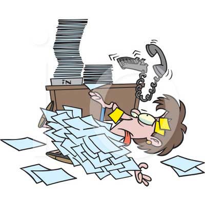 Buried In Paperwork